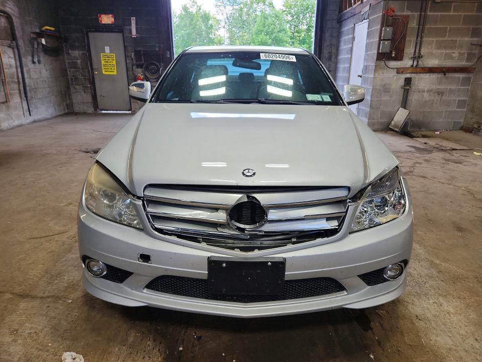 2009 Mercedes-benz C-klasse VIN WDDGF81X89R079214 COPART salvage auction — FRONT END, Ny - Mv-907A Salvage Certificate, sold $125 on 2026-07-20 (photo 5)