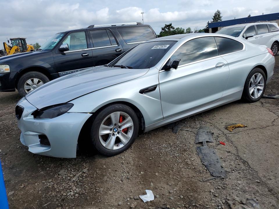 2012 BMW 6er VIN WBALX5C58CC894102 COPART salvage auction — WATER/FLOOD, Mi - Cert Of Title-Flood Vehicle, sold $750 on 2026-07-31 (photo 1)