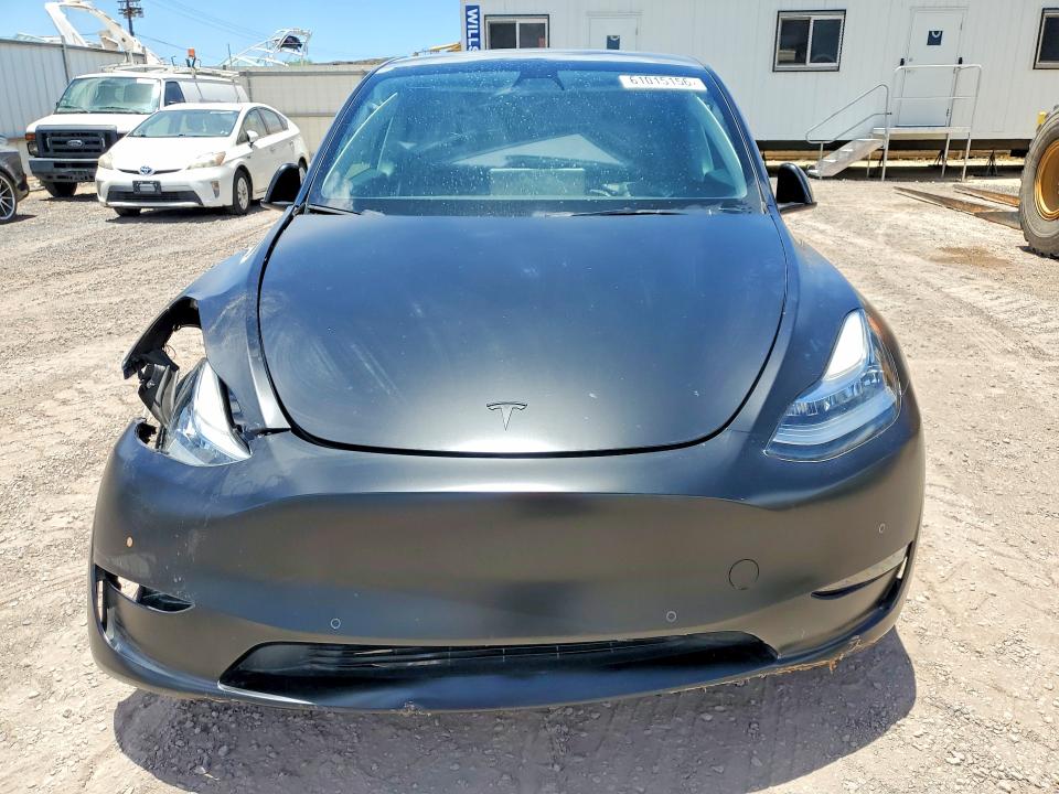 2022 Tesla Model y VIN 7SAYGDEE2NF445815 COPART salvage auction — FRONT END, Hi - Certificate Of Salvage, sold $4,250 on 2026-07-29 (photo 5)