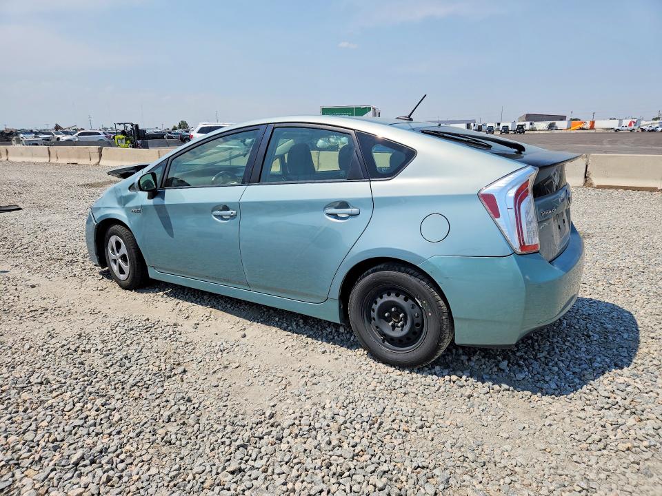 2012 Toyota Prius VIN JTDKN3DUXC1608793 COPART salvage auction — FRONT END, Co - Public - Salvage Title, sold $725 on 2026-07-14 (photo 2)