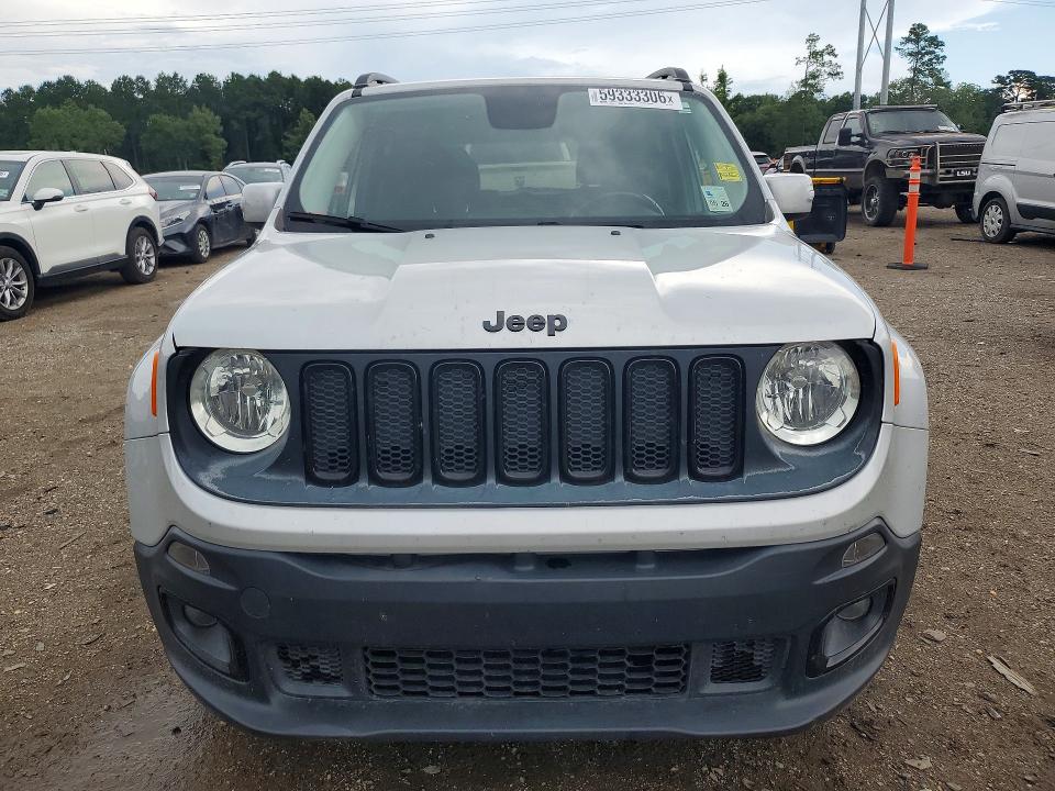 2017 Jeep Renegade VIN ZACCJABBXHPG16177 COPART salvage auction — REAR END, La - Cert Of Title-Salvage, sold $1,450 on 2026-08-07 (photo 5)