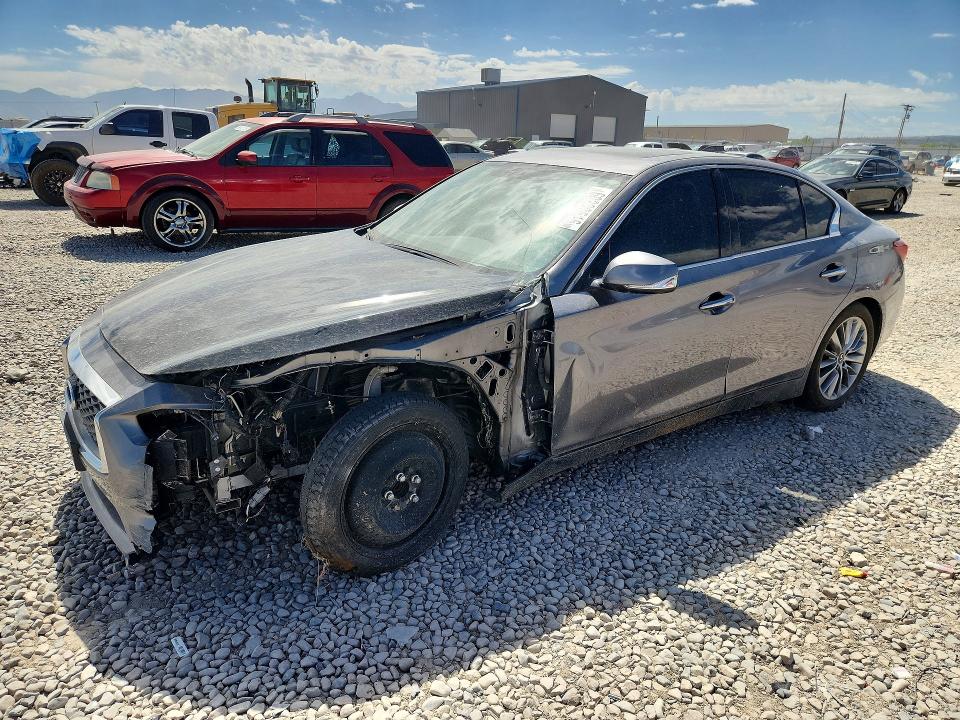 2020 Infiniti VIN JN1EV7AP7LM201955 COPART salvage auction — SIDE, Ca - Certificate Of Title, sold $350 on 2026-07-10 (photo 1)