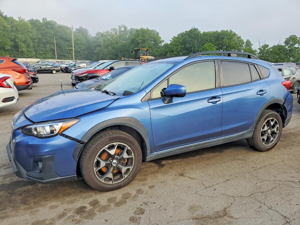 2018 Subaru Xv VIN JF2GTACC9JH253470 COPART salvage auction — FRONT END, NY - MV-907A SALVAGE CERTIFICATE, sold $350 on 2026-07-28 (photo 1)
