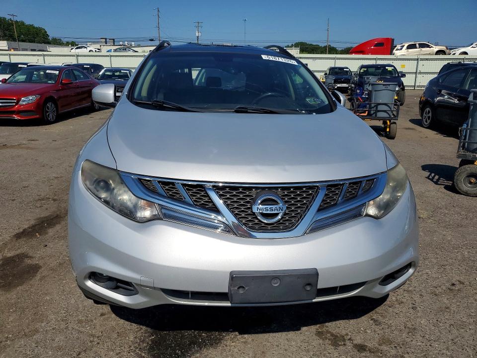 2013 Nissan Murano VIN JN8AZ1MW7DW319174 COPART salvage auction — VANDALISM, Pa - Certificate Of Salvage, sold $175 on 2026-07-28 (photo 5)