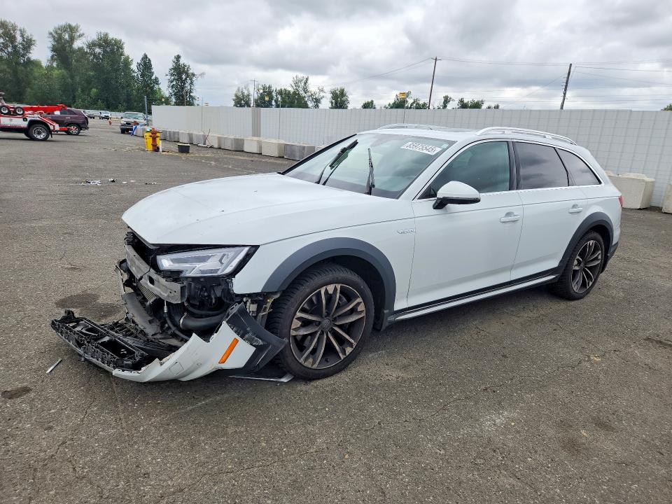 2017 Audi A4 VIN WA19NAF46HA086469 COPART salvage auction — FRONT END, OR - SALVAGE TITLE CERTIFICATE, sold $8,500 on 2026-08-19 (photo 1)