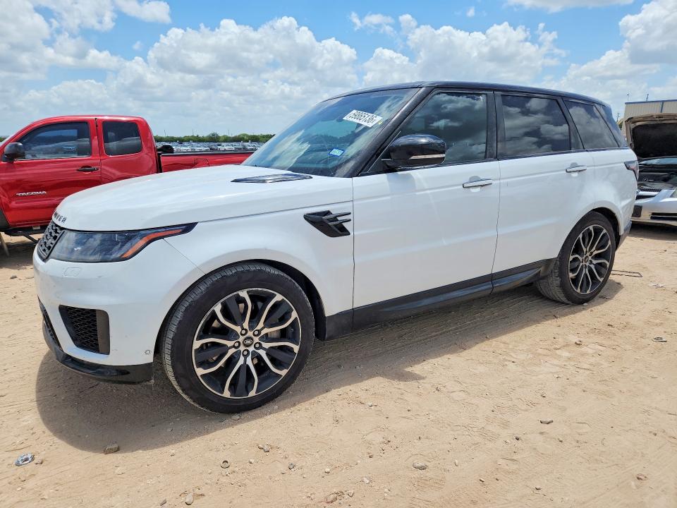 2021 Land rover VIN SALWR2SU1MA758630 COPART salvage auction — WATER/FLOOD, Tx - Salvage Title-Flood Damage, sold $7,500 on 2026-07-30 (photo 1)