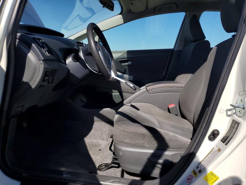 2011 Toyota Prius VIN JTDKN3DU0B1388787 COPART salvage auction — REAR END, CA - DIS/DLR/EXP ONLY CLEAN TITLE, sold $800 on 2026-07-21 (photo 7)