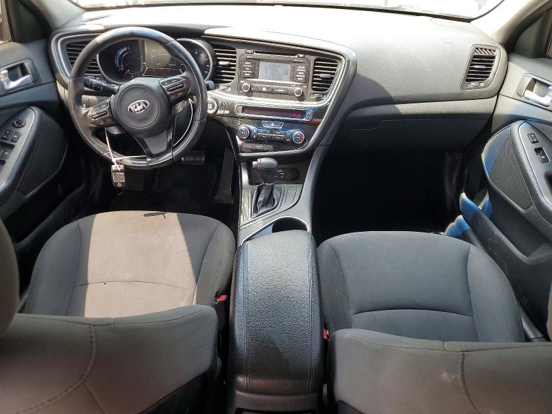 2015 Kia Optima VIN KNAGM4AD4F5082559 COPART salvage auction — MECHANICAL, Oh - Certificate Of Title, sold $450 on 2026-07-29 (photo 8)
