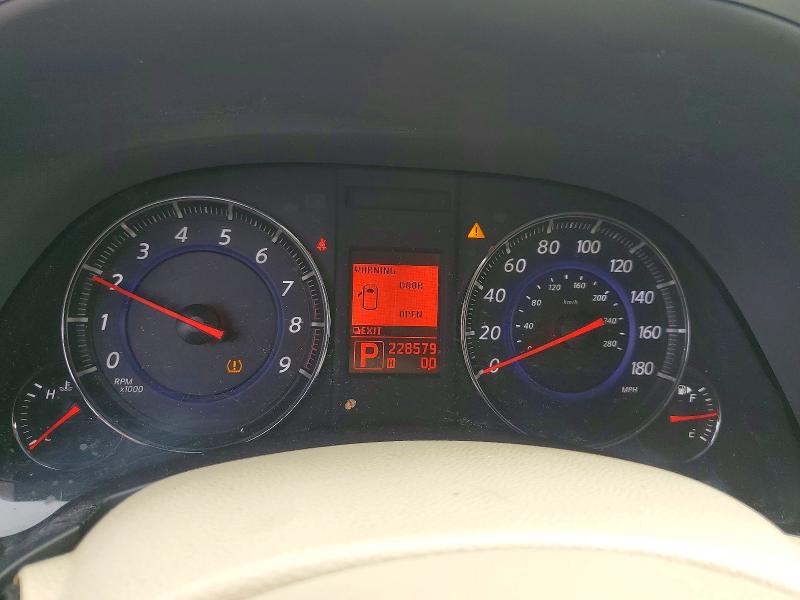 2010 Infiniti Fx35 VIN JN8AS1MW0AM856304 COPART salvage auction — SIDE, Ca - Dis/Dlr/Exp Only Clean Title, sold $425 on 2026-07-27 (photo 9)