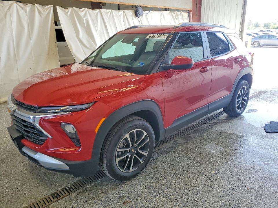 2026 Chevrolet Trailblazer VIN KL79MRSL5TB198121 COPART salvage auction — SIDE, VA - CERTIFICATE OF TITLE (P), sold $16,800 on 2026-07-08 (photo 1)