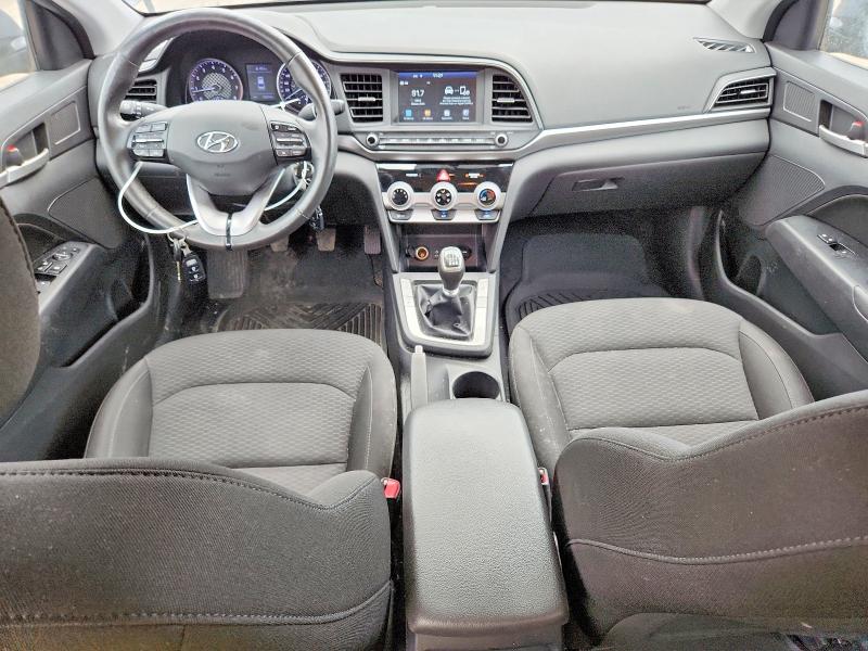 2019 Hyundai Elantra VIN KMHD84LF9KU801633 COPART salvage auction — REAR END, ON - PERMIT SALVAGE, sold $3,150 on 2026-07-21 (photo 8)