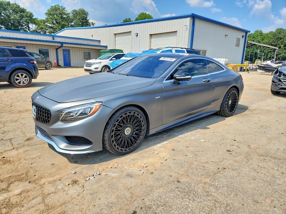 2017 Mercedes-benz S class VIN WDDXJ8FB6HA030912 COPART salvage auction — SIDE, AL - CERT OF TITLE-REBUILT (P), sold $7,900 on 2026-07-24 (photo 1)