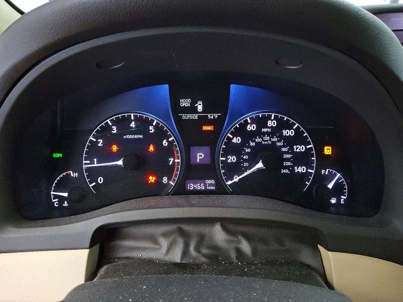 2013 Lexus Rx 350 VIN 2T2ZK1BA2DC124131 COPART salvage auction — SIDE, Tx - Certificate Of Title, sold $5,800 on 2026-07-30 (photo 9)