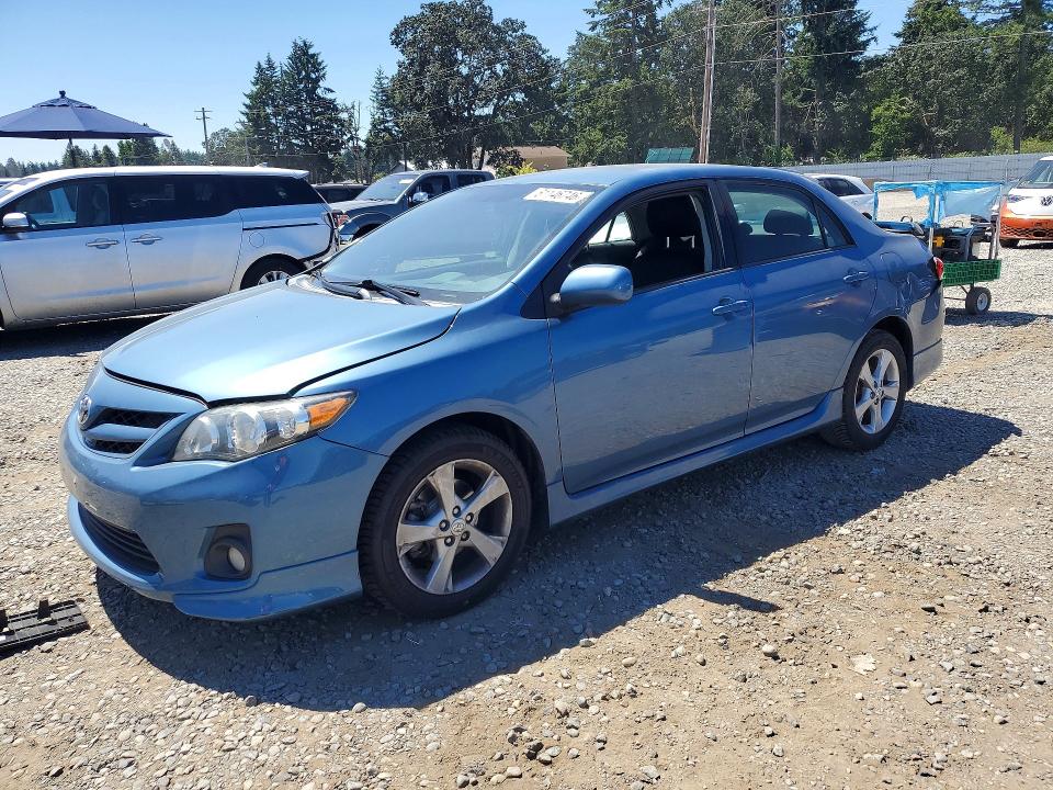 2013 Toyota Corolla VIN 5YFBU4EE3DP140676 COPART salvage auction — REAR END, Wa - Bill Of Sale, sold $250 on 2026-07-24 (photo 1)