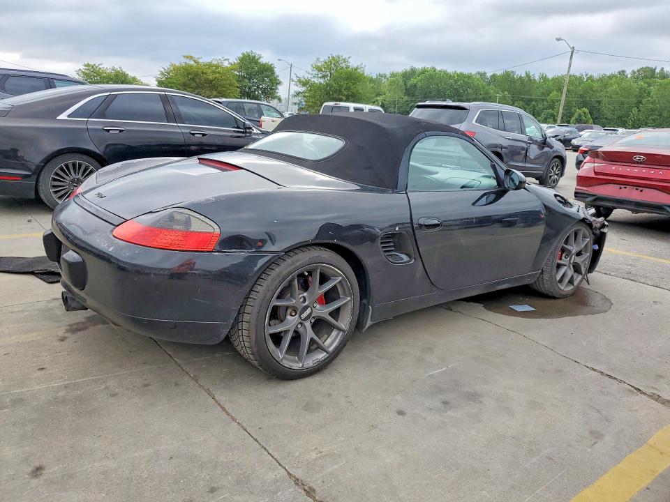 2000 Porsche Boxster VIN WP0CA2987YU624204 COPART salvage auction — FRONT END, Ky - Cert Of Title-Salvage, sold $1,550 on 2026-08-27 (photo 3)