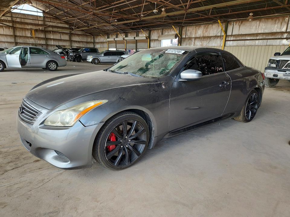 2010 Infiniti G37 VIN JN1CV6FE9AM351880 COPART salvage auction — FRONT END, AZ - CERTIFICATE OF TITLE (P), sold $1,500 on 2026-07-20 (photo 1)