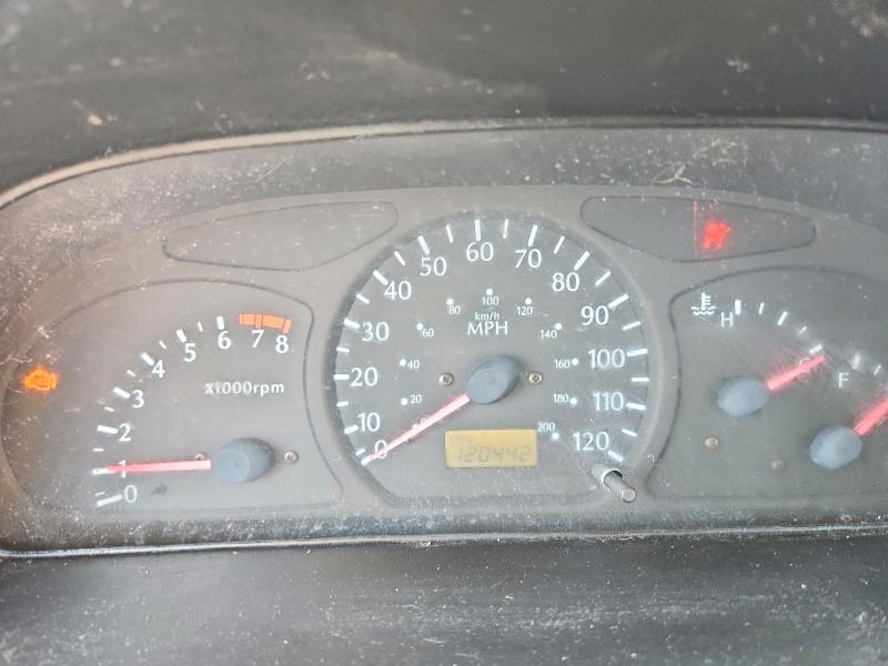 2002 Kia Rio VIN KNADC123926094298 COPART salvage auction — REAR END, TX - CERTIFICATE OF TITLE, sold $575 on 2026-07-09 (photo 9)