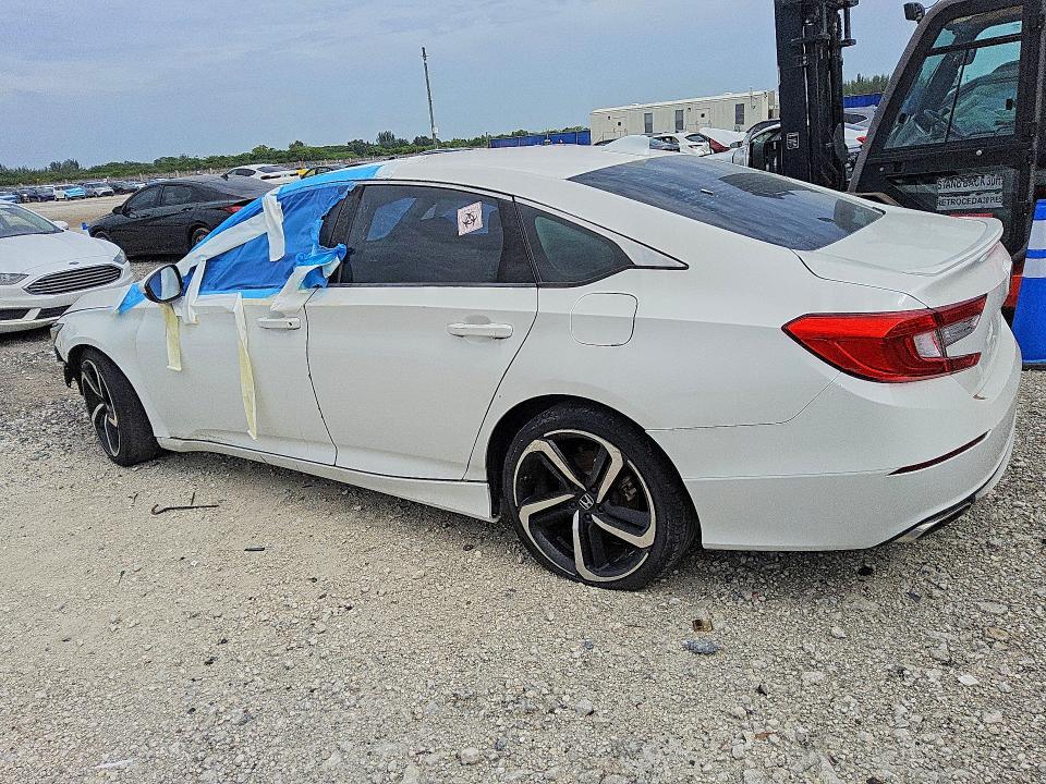 2019 Honda Accord VIN 1HGCV1F36KA060966 COPART salvage auction — FRONT END, Fl - Cert Of Ttl-Rebuilt&Slvg Rbld, sold $2,350 on 2026-07-30 (photo 2)