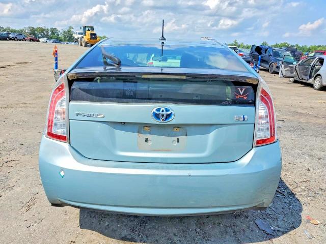 2014 Toyota Prius VIN JTDKN3DU2E1861559 COPART salvage auction — FRONT END, Va - Cert Of Title - Salvage, sold $525 on 2026-07-29 (photo 6)