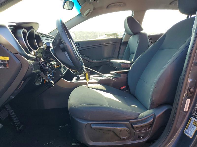 2015 Kia Optima VIN 5XXGM4A77FG407343 COPART salvage auction — VANDALISM, Ca - Salvage Certificate, sold $1,050 on 2026-07-22 (photo 7)