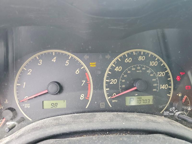 2011 Toyota Corolla VIN JTDBU4EE1B9161738 COPART salvage auction — MECHANICAL, Tx - Certificate Of Title, sold $1,100 on 2026-07-16 (photo 9)
