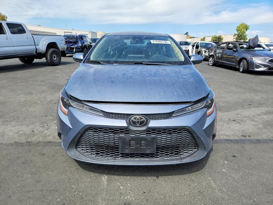 2020 Toyota Corolla VIN JTDEPRAE0LJ047205 COPART salvage auction — REAR END, Ca - Salvage Certificate, sold $3,350 on 2026-07-22 (photo 5)