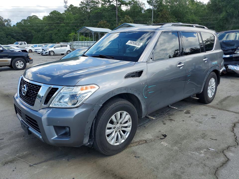 2019 Nissan Armada VIN JN8AY2NC1K9588425 — COPART salvage auction photo