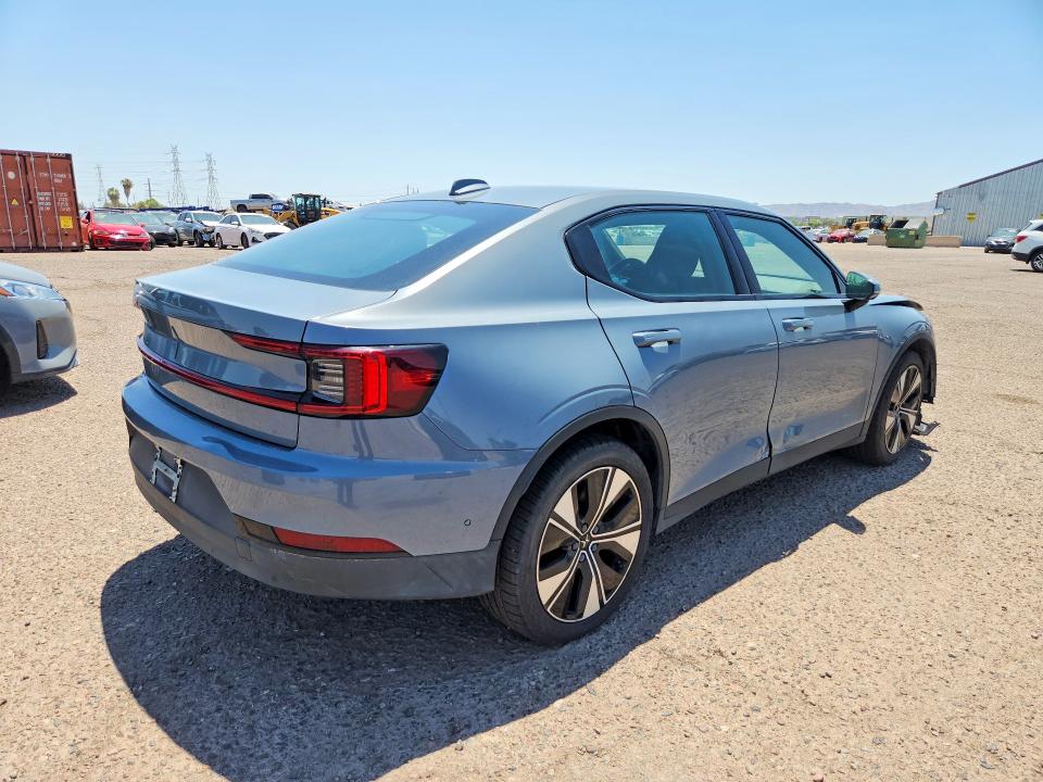 2023 Polestar 2 VIN YSMED3KA3PL145743 COPART salvage auction — FRONT END, Az - Cert Of Title- Non Repair, sold $6,100 on 2026-08-17 (photo 3)