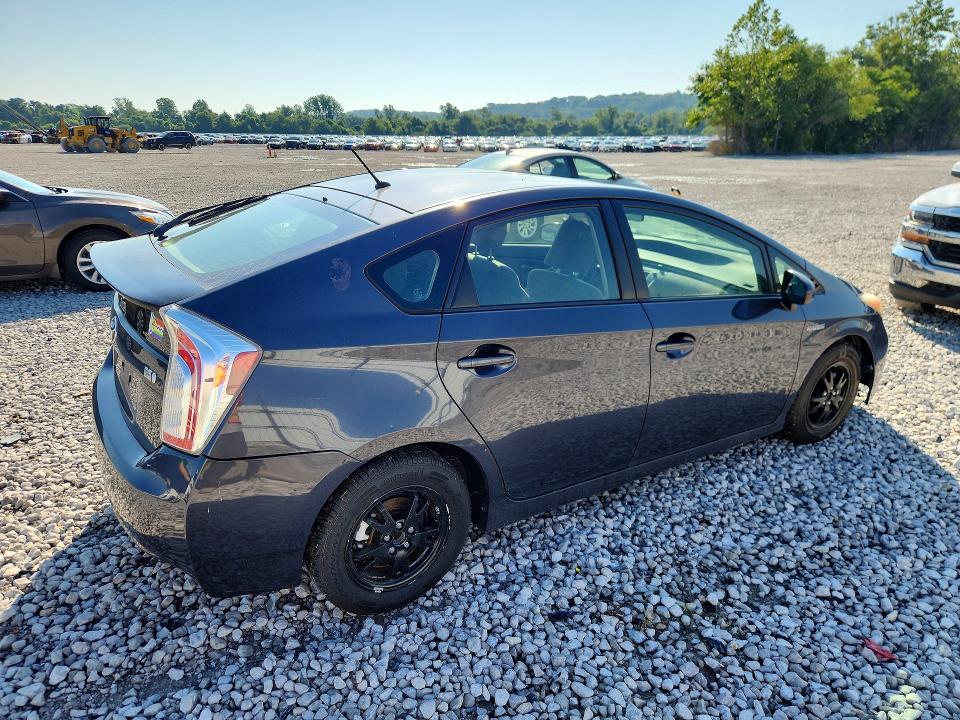 2014 Toyota Prius VIN JTDKN3DU5E1742629 COPART salvage auction — FRONT END, Mo - Certificate Of Title, sold $875 on 2026-07-20 (photo 3)