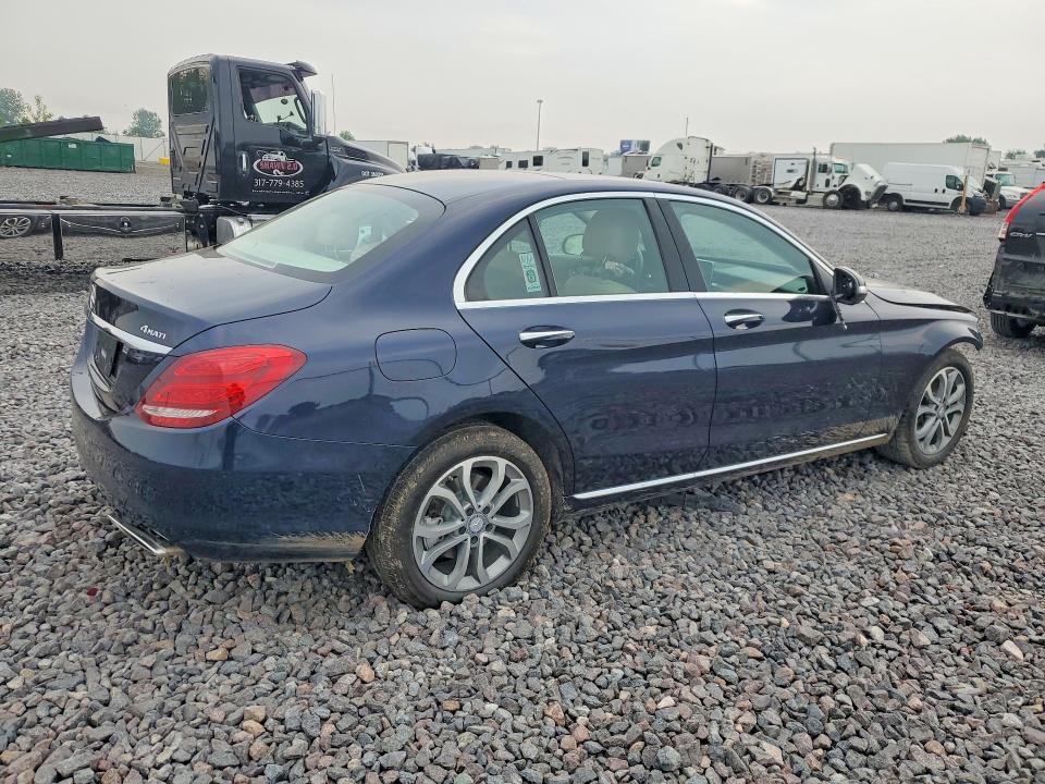 2015 Mercedes-benz C-klasse VIN 55SWF4KB5FU078989 COPART salvage auction — UNDERCARRIAGE, In - Cert Of Title-Salvage Title, sold $2,275 on 2026-08-14 (photo 3)