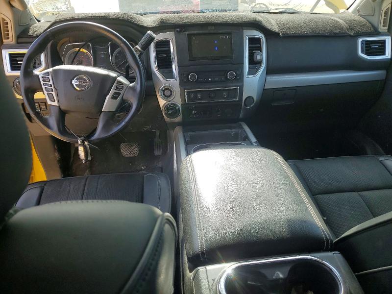 2017 Nissan TITAN VIN 1N6BA1F4XHN553949 COPART salvage auction — HAIL, Mi - Certificate Of Title (P), sold $9,300 on 2026-07-28 (photo 8)