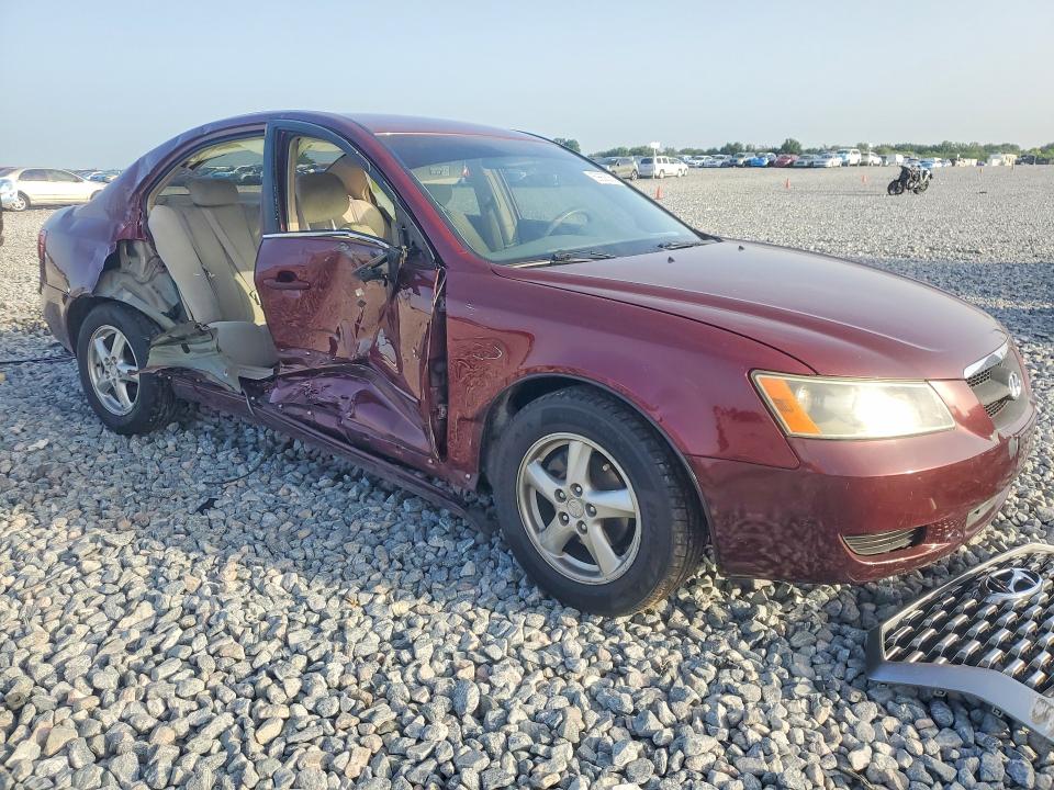 2007 Hyundai Sonata VIN 5NPET46C27H207833 COPART salvage auction — SIDE, FL - CERT OF TITLE SLVG REBUILDABLE, sold $225 on 2026-07-31 (photo 4)