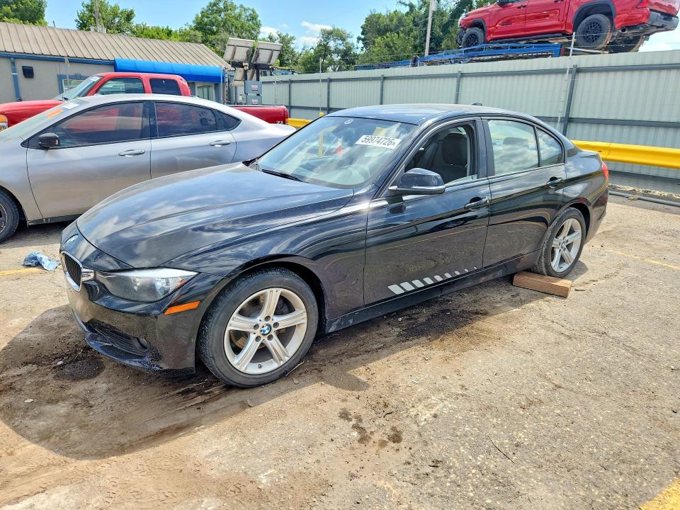 2013 BMW 3er VIN WBA3B1C58DF462570 COPART salvage auction — WATER/FLOOD, Ks - Flood - Salvage, sold $600 on 2026-08-17 (photo 1)