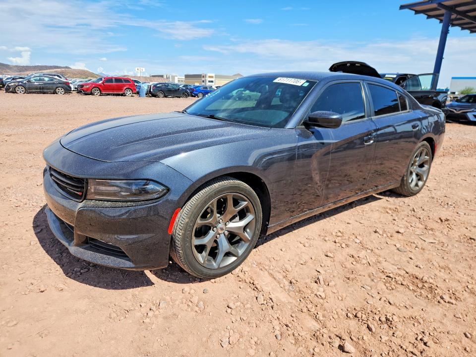 2017 Dodge Charger VIN 2C3CDXHG1HH551836 COPART salvage auction — MINOR DENT/SCRATCHES, Az - Cert Of Title - Salvage, sold $2,600 on 2026-07-30 (photo 1)
