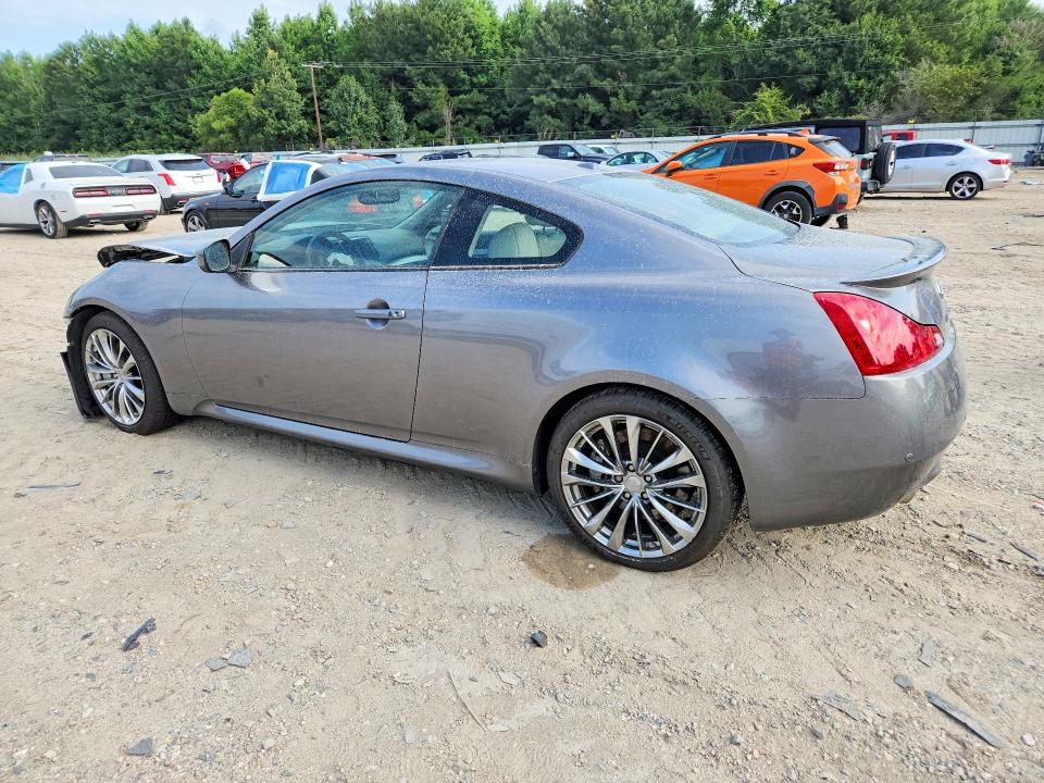 2012 Infiniti G VIN JN1CV6EK2CM420225 COPART salvage auction — FRONT END, Va - Cert Of Title - Salvage, sold $1,400 on 2026-07-21 (photo 2)