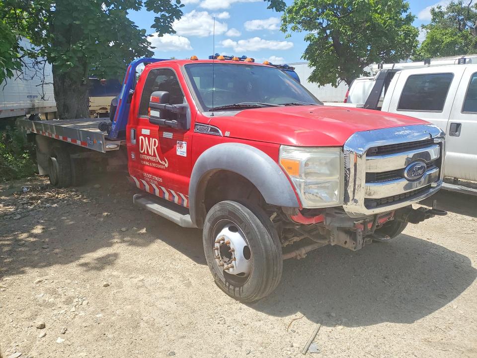 2012 Ford F550 VIN 1FDUF5GY5CEC58722 COPART salvage auction — NORMAL WEAR, Ks - Certificate Of Title, sold $7,100 on 2026-09-08 (photo 4)