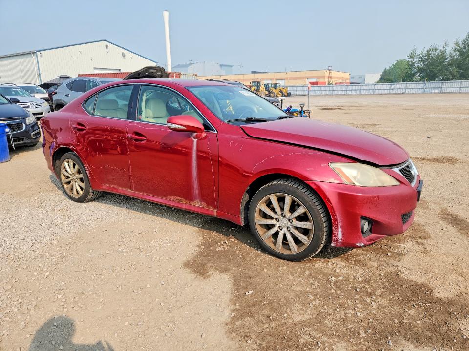 2011 Lexus Is 250 VIN JTHCF5C27B5049027 COPART salvage auction — SIDE, ON - PERMIT NO BRAND - UNFIT, sold $200 on 2026-07-28 (photo 4)