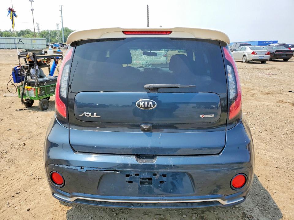 2018 Kia Soul VIN KNDJP3A55J7585436 COPART salvage auction — FRONT END, Mi - Certificate Of Title, sold $675 on 2026-07-24 (photo 6)