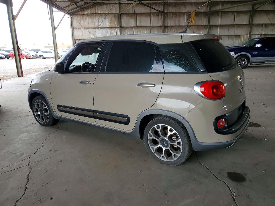 2014 Fiat 500l VIN ZFBCFADHXEZ018089 COPART salvage auction — MINOR DENT/SCRATCHES, AZ - CERTIFICATE OF TITLE, sold $1,700 on 2026-07-29 (photo 2)
