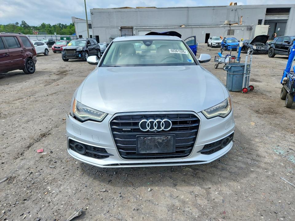 2015 Audi A6 VIN WAUHGAFC5FN004690 COPART salvage auction — FRONT END, Va - Cert Of Title - Salvage, sold $5,300 on 2026-07-29 (photo 5)