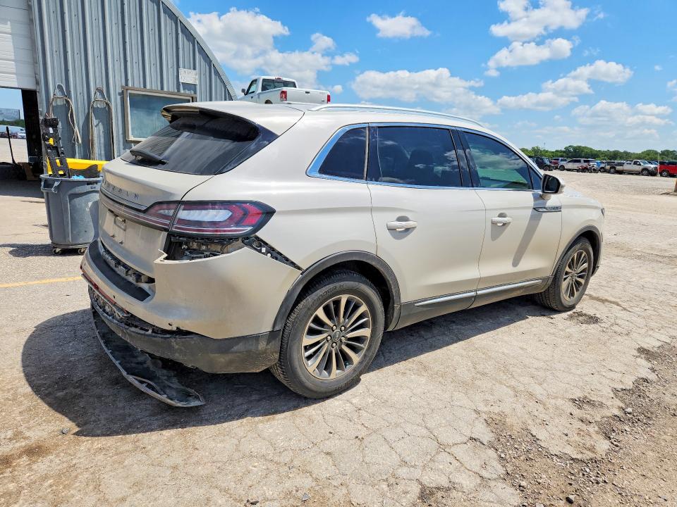 2021 Lincoln Nautilus VIN 2LMPJ6J99MBL19171 COPART salvage auction — REAR END, Ks - Cert Of Title-Salvage, sold $8,200 on 2026-08-26 (photo 3)