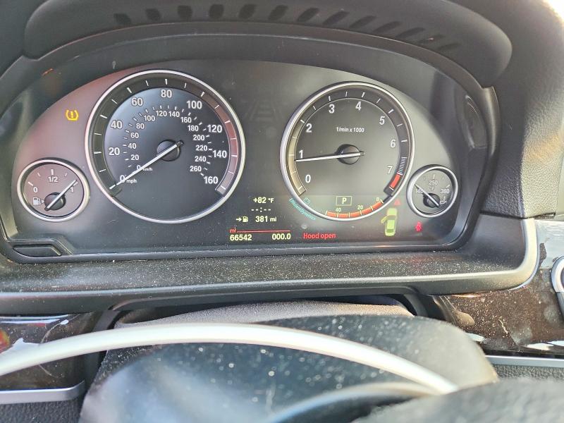 2014 BMW VIN WBA5B3C54ED535483 COPART salvage auction — REAR END, NY - MV-907A SALVAGE CERTIFICATE, sold $4,000 on 2026-08-20 (photo 9)