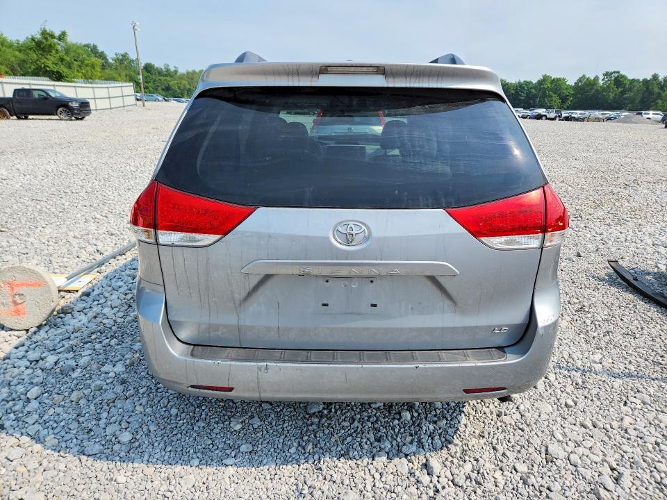 2014 Toyota Sienna VIN 5TDKK3DC2ES479678 COPART salvage auction — FRONT END, Oh - Cert Of Title-Salvage, sold $1,300 on 2026-07-31 (photo 6)