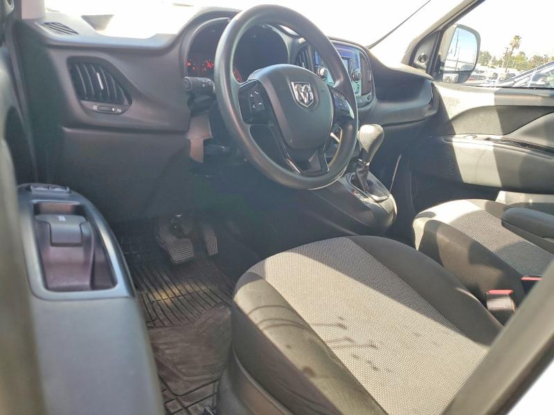 2020 Ram Promaster city VIN ZFBHRFAB8L6R67701 COPART salvage auction — REAR END, Ca - Salvage Certificate, sold $3,050 on 2026-08-05 (photo 8)