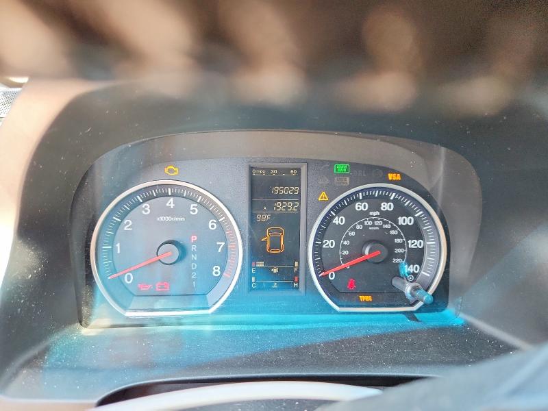 2008 Honda Cr-v VIN JHLRE38778C038186 COPART salvage auction — MINOR DENT/SCRATCHES, Tx - Certificate Of Title, sold $575 on 2026-07-28 (photo 9)