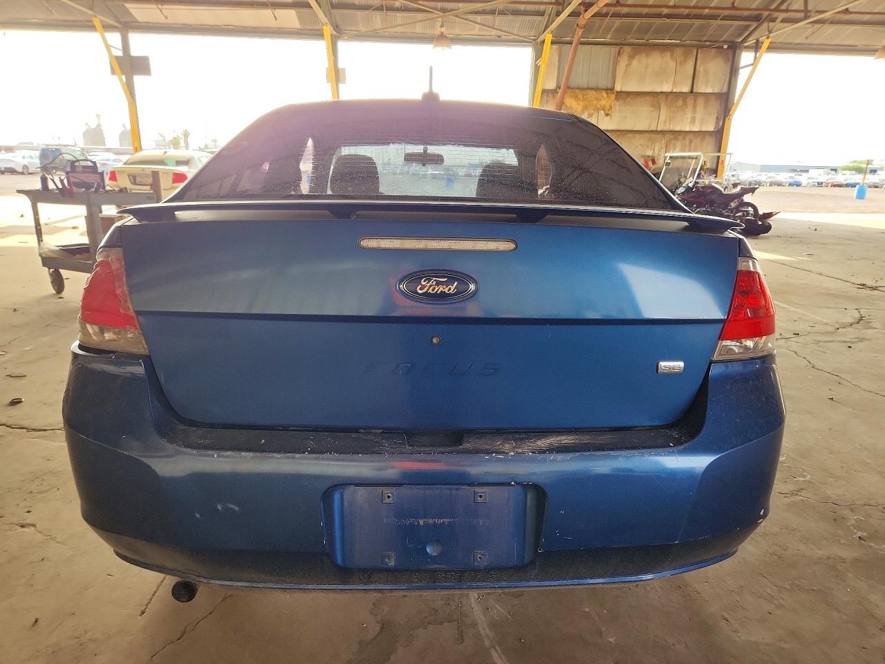 2008 Ford Focus VIN 1FAHP33N18W179039 COPART salvage auction — Side, AZ - CERTIFICATE OF TITLE, sold $475 on 2026-09-09 (photo 6)