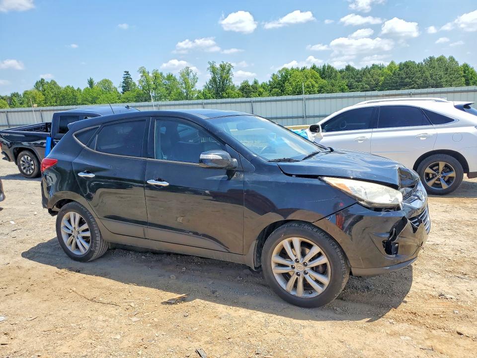 2012 Hyundai Tucson VIN KM8JU3AC7CU404151 COPART salvage auction — FRONT END, Va - Certificate Of Title, sold $1,250 on 2026-07-17 (photo 4)