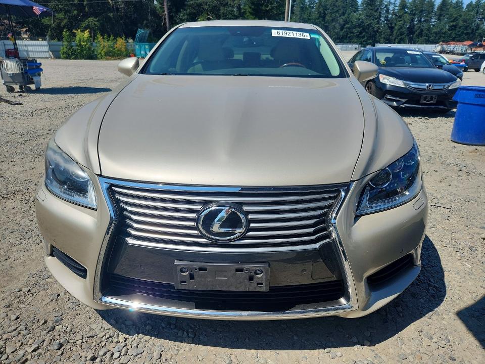 2013 Lexus Ls VIN JTHDL5EF1D5005072 COPART salvage auction — REAR END, Wa - Bill Of Sale, sold $5,400 on 2026-07-31 (photo 5)