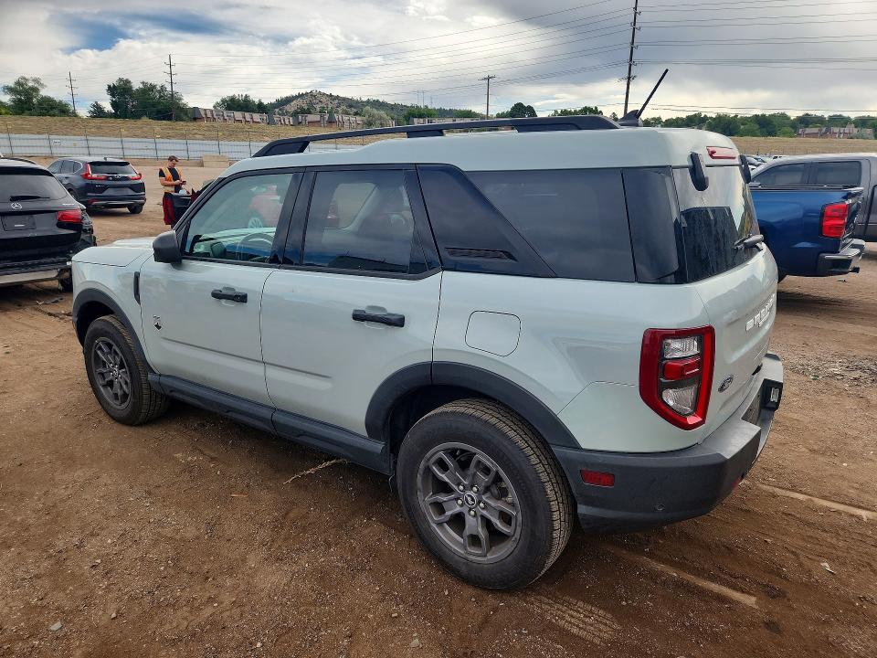 2023 Ford Bronco sport VIN 3FMCR9B68PRE23388 COPART salvage auction — HAIL, Co - Certificate Of Title, sold $14,700 on 2026-08-19 (photo 2)