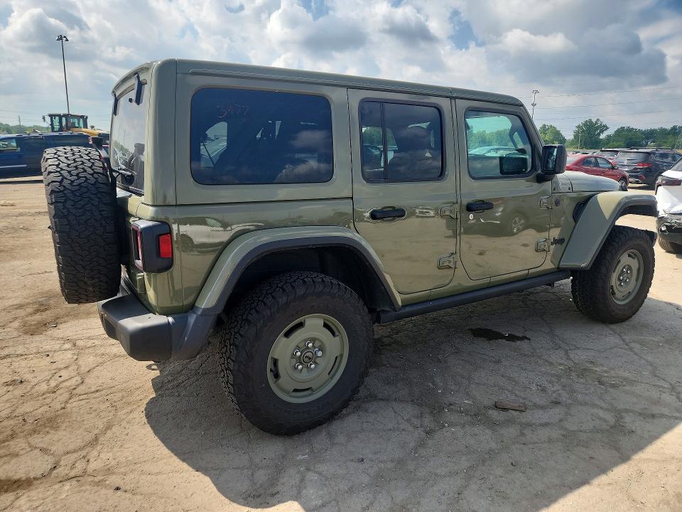 2025 Jeep Wrangler / VIN 1C4RJXN68SW524510 COPART salvage auction — REAR END, Mi - Cert Of Title-Salvage Vehicle, sold $13,700 on 2026-07-28 (photo 3)
